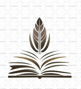 Offenes Buch und Feder